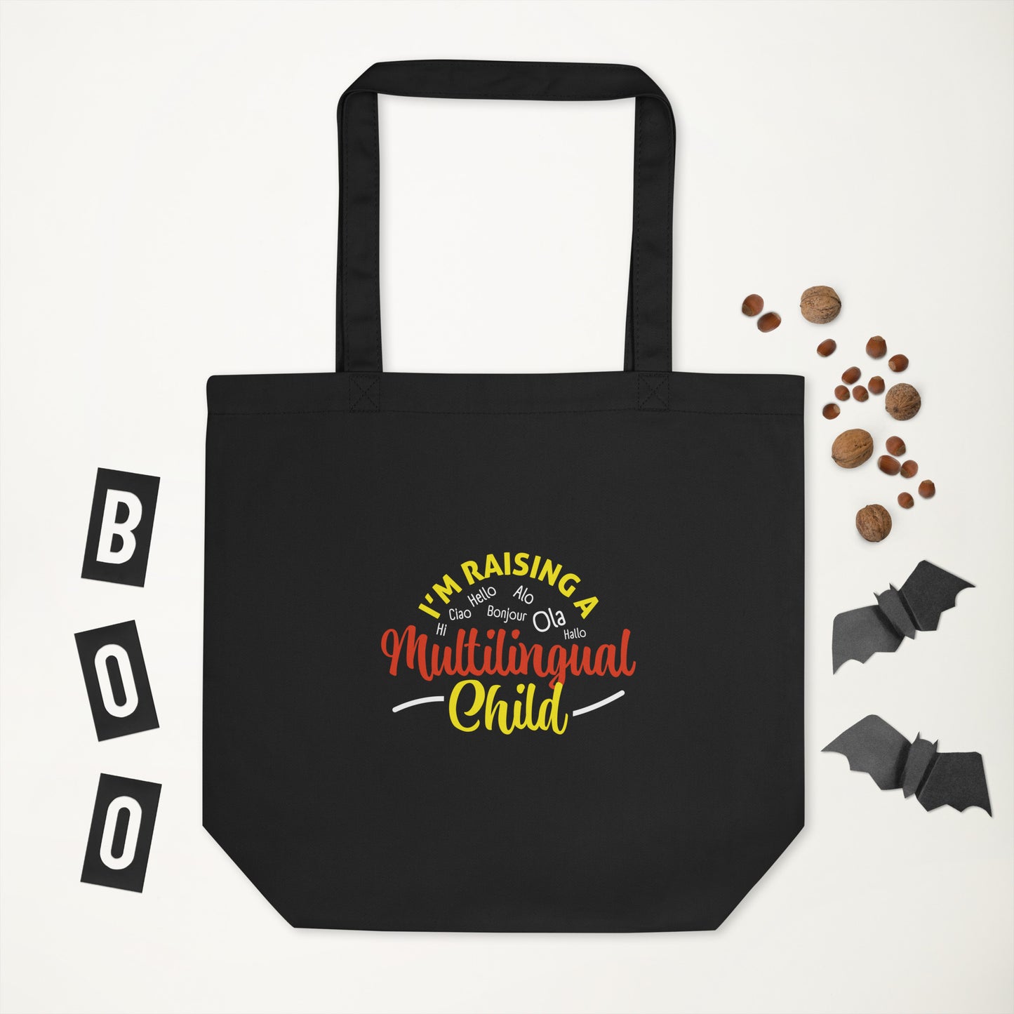 Raising Multilingual Eco Tote Bag.
