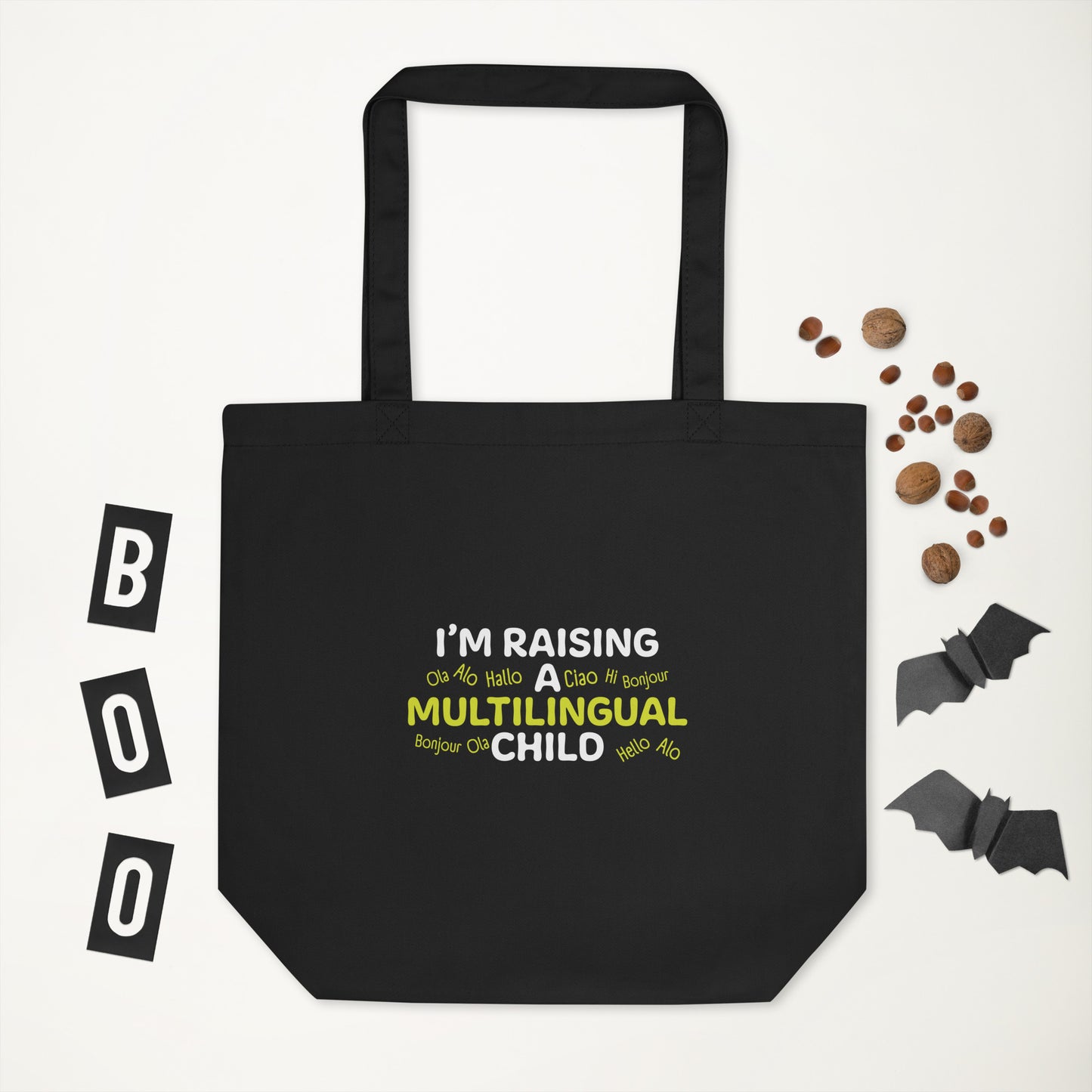 Raising Multilingual Eco Tote Bag.