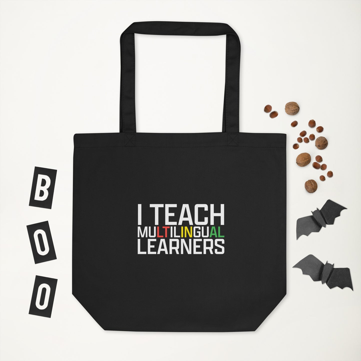Teach Multilingual Learner Eco Tote Bag.