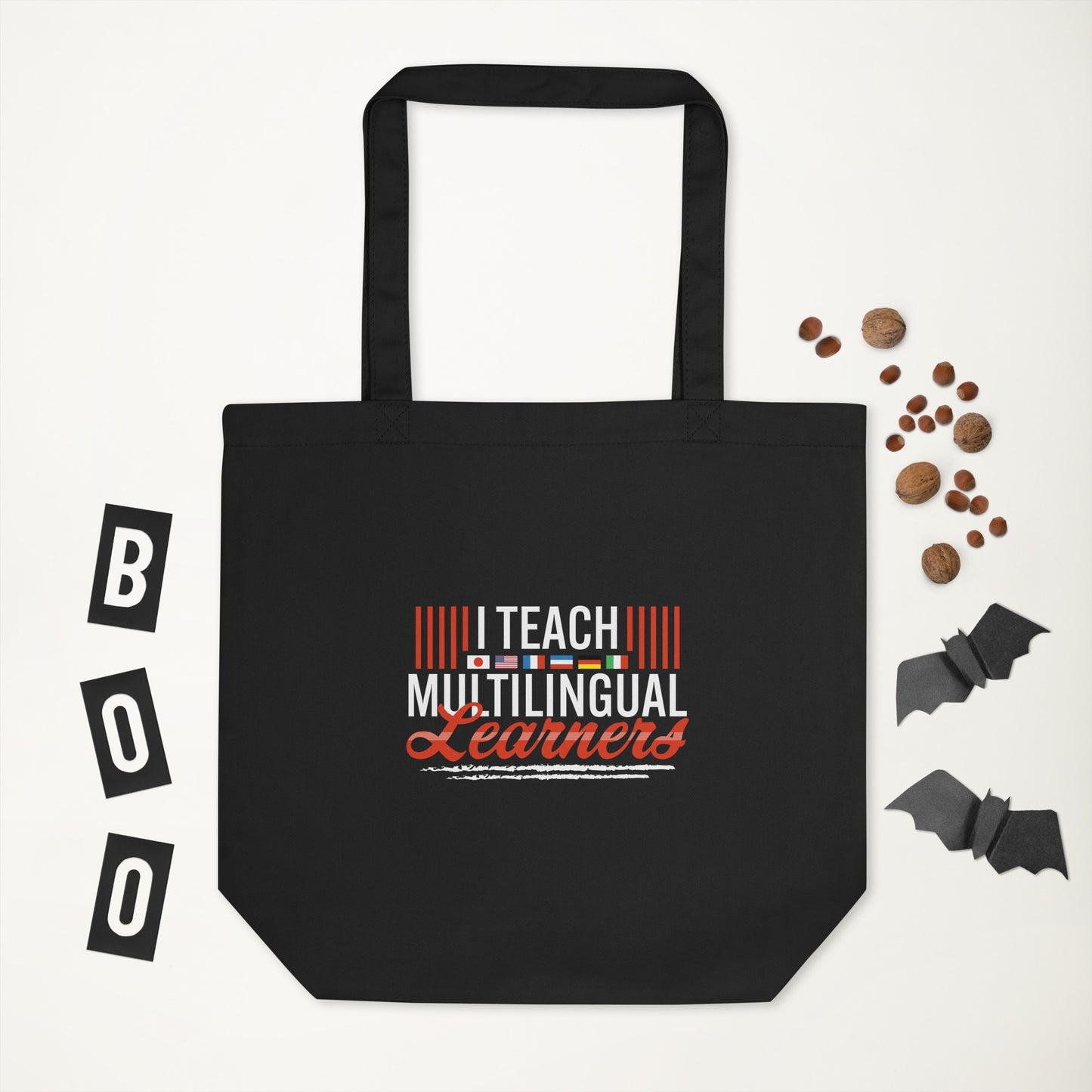 Teach Multilingual Learner Eco Tote Bag.