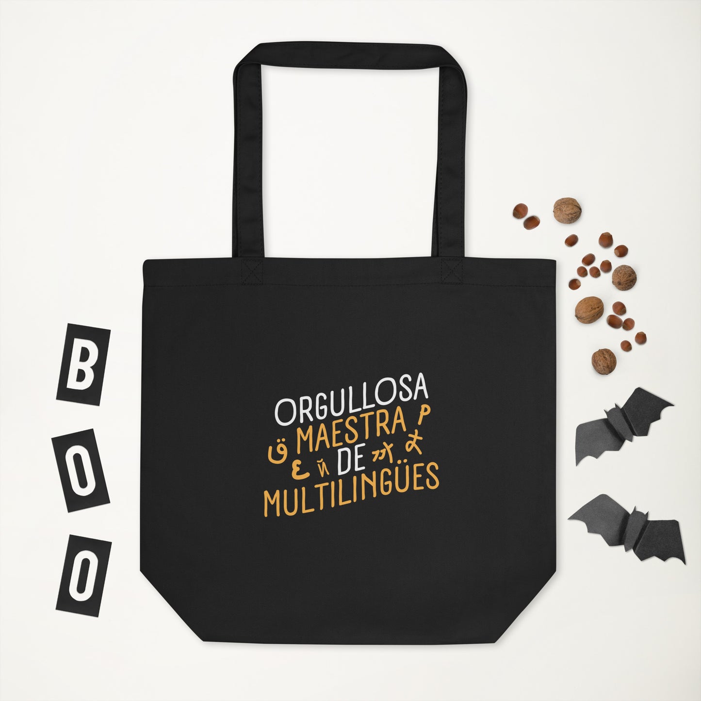 Orgullosa Maestra De Multilingues Eco Tote Bag.