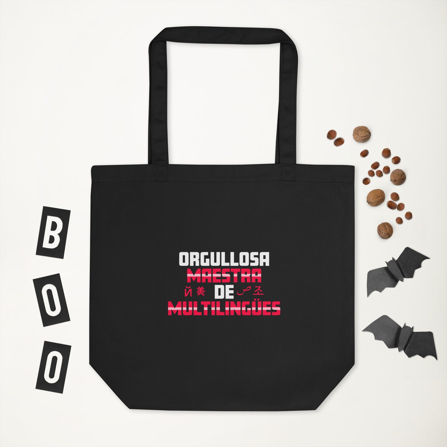 Orgullosa Maestra De Multilingues Eco Tote Bag.