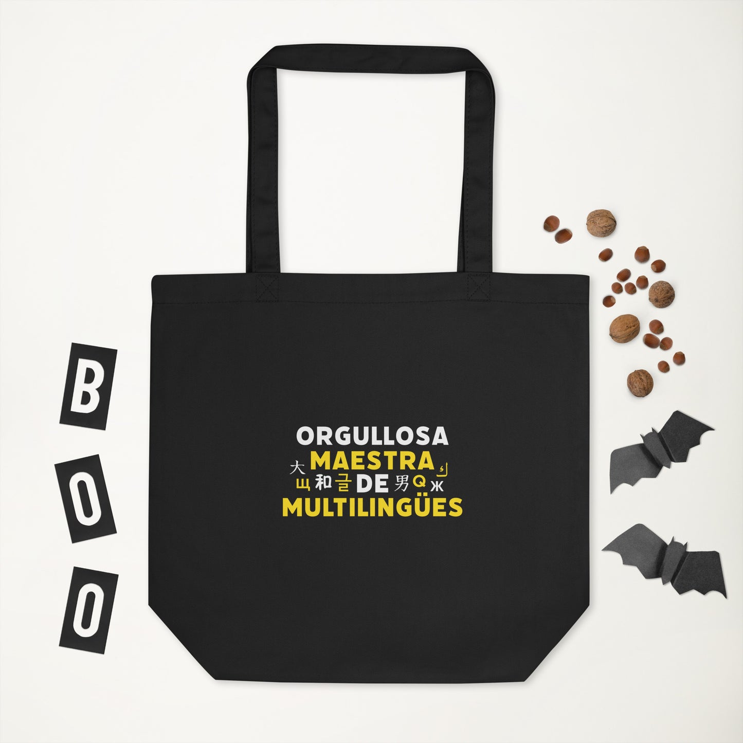 Orgullosa Maestra De Multilingues Eco Tote Bag.