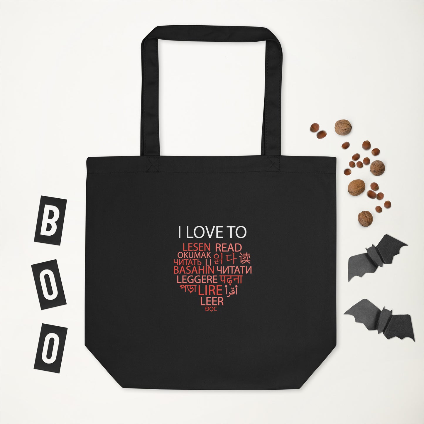 I Love To Read Eco Tote Bag