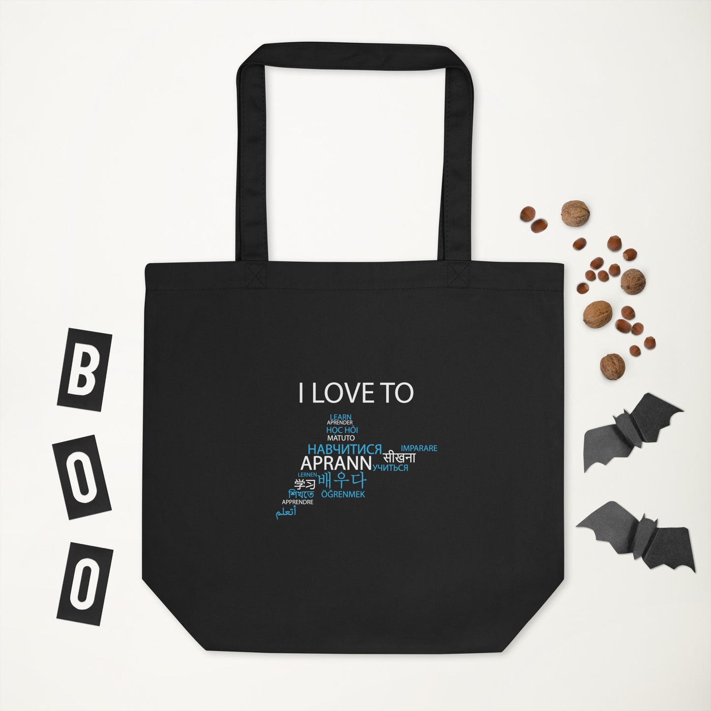 I Love To Learn Eco Tote Bag