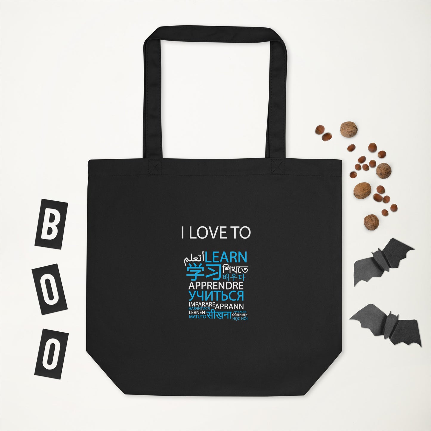 I Love To Learn Eco Tote Bag