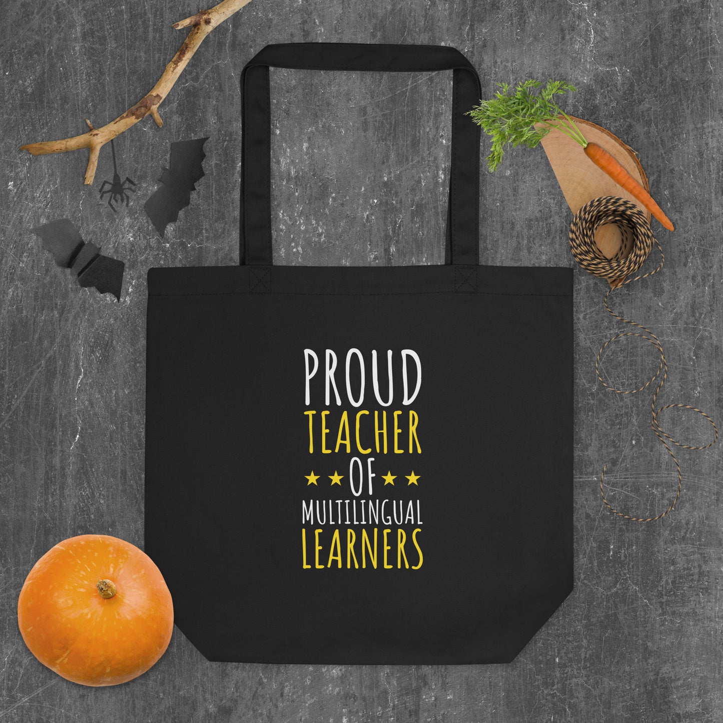 Multilingual Teacher Learner Eco Tote Bag