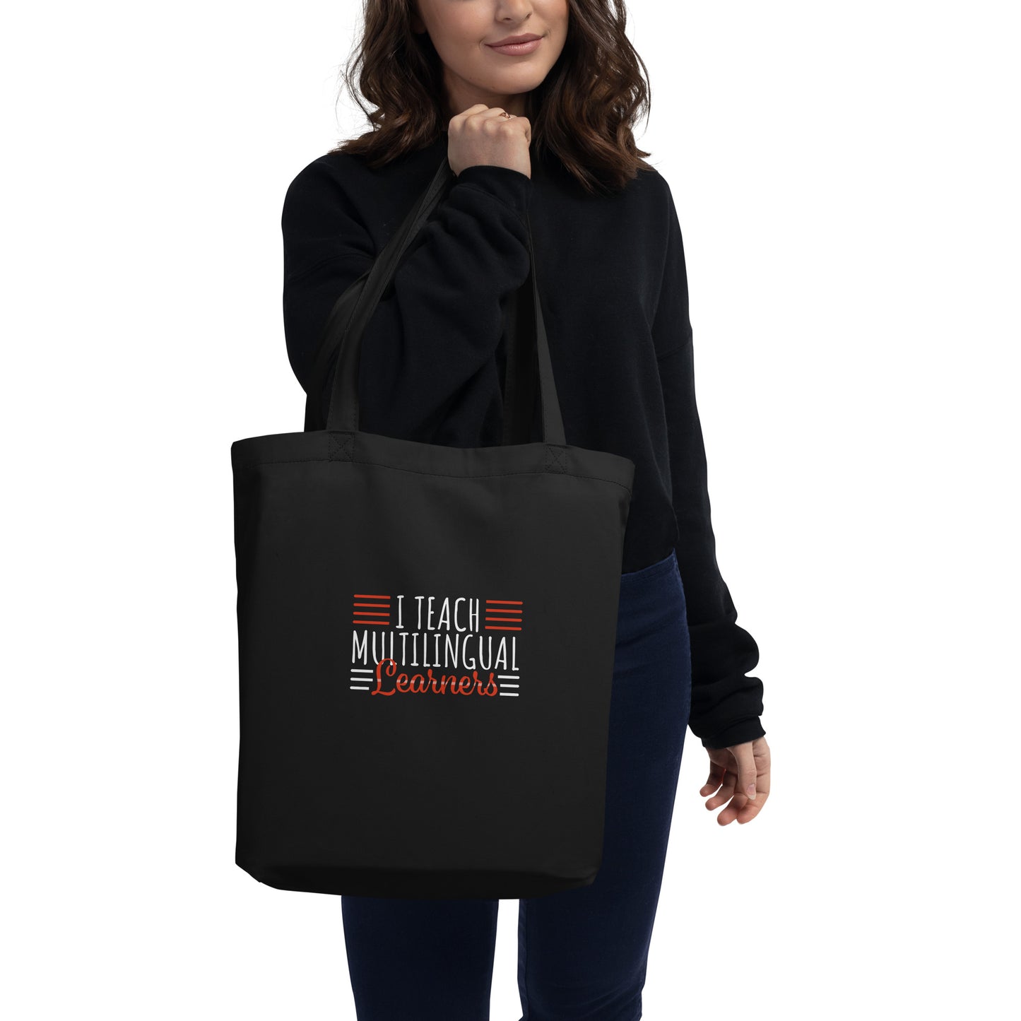 Teach Multilingual Learner Eco Tote Bag.