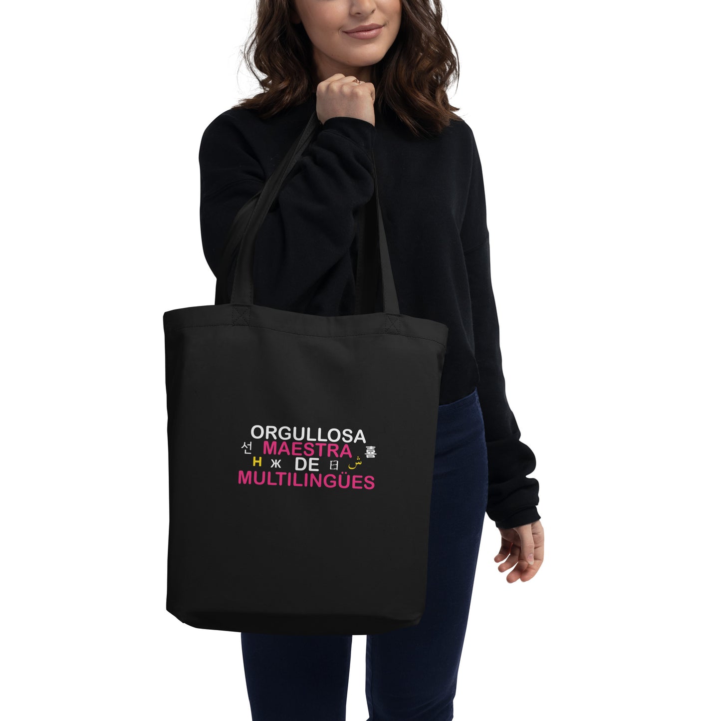 Orgullosa Maestra De Multilingues Eco Tote Bag
