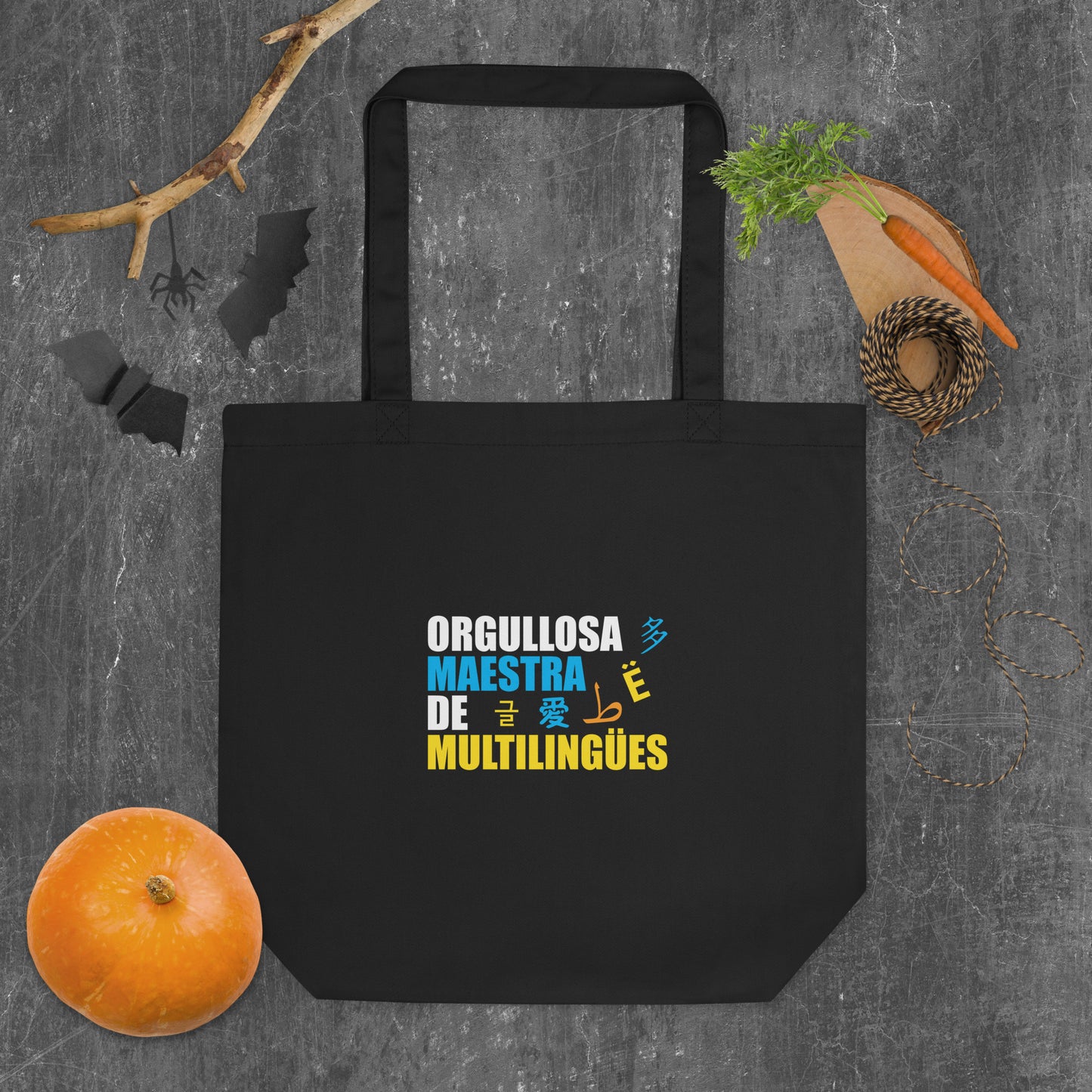 Orgullosa Maestra De Multilingues Eco Tote Bag