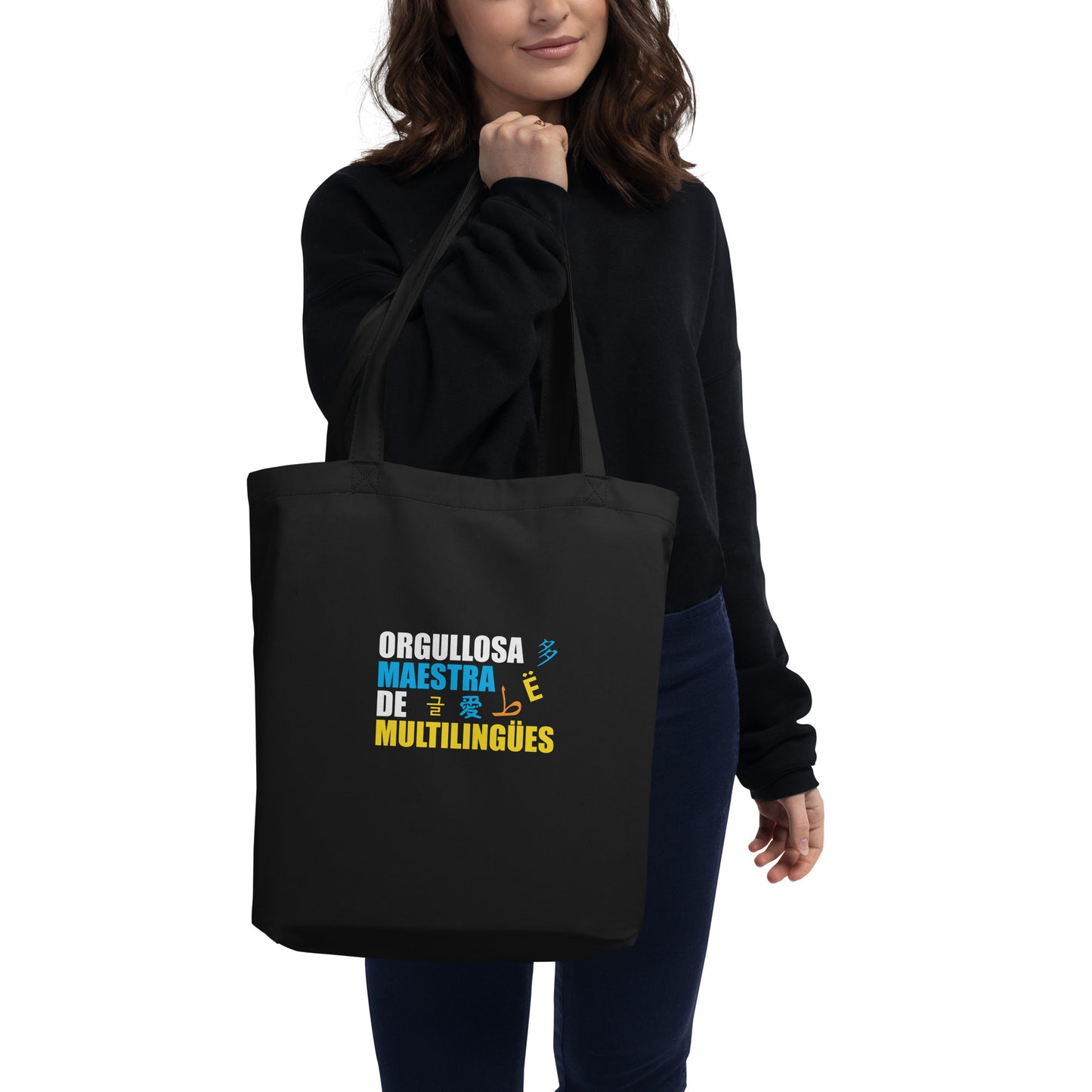 Orgullosa Maestra De Multilingues Eco Tote Bag