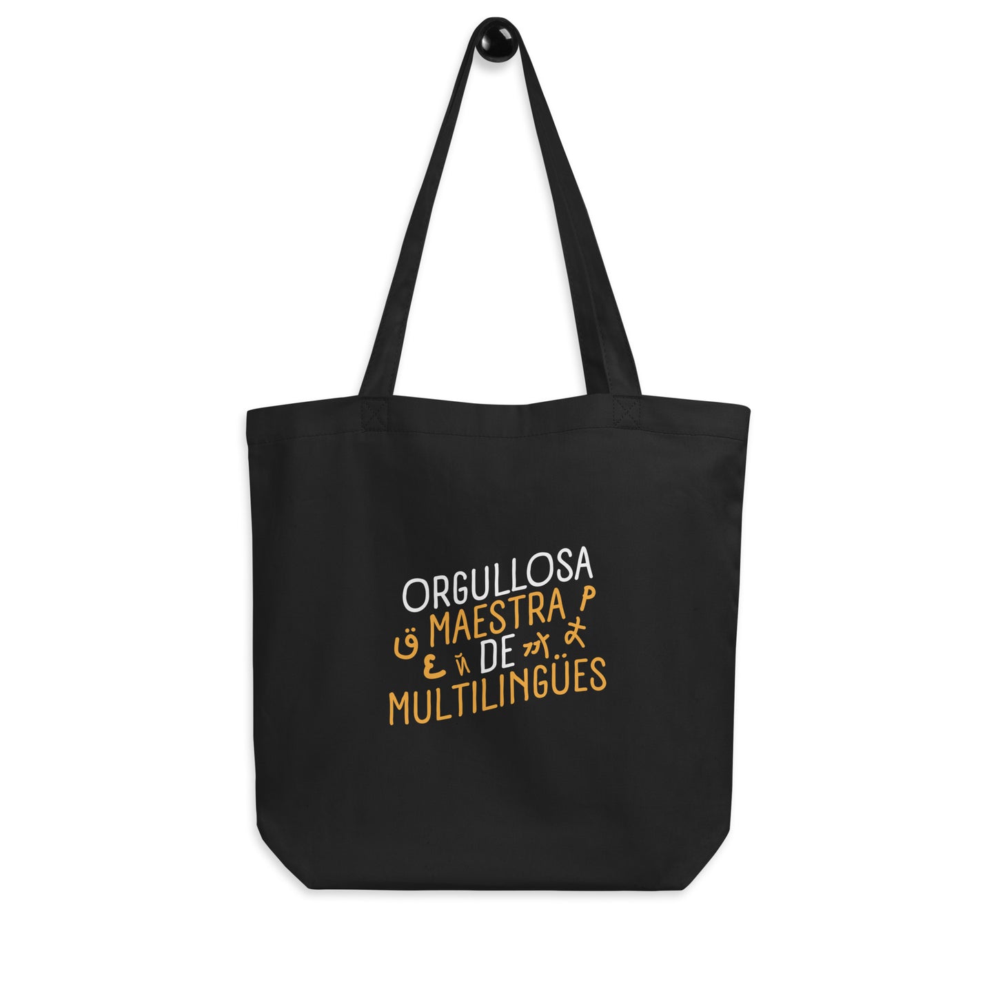 Orgullosa Maestra De Multilingues Eco Tote Bag.