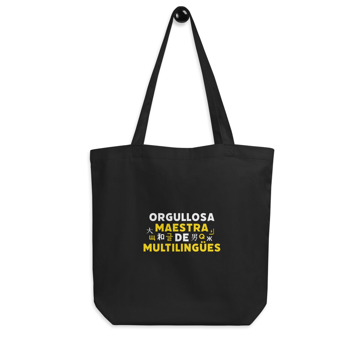 Orgullosa Maestra De Multilingues Eco Tote Bag.