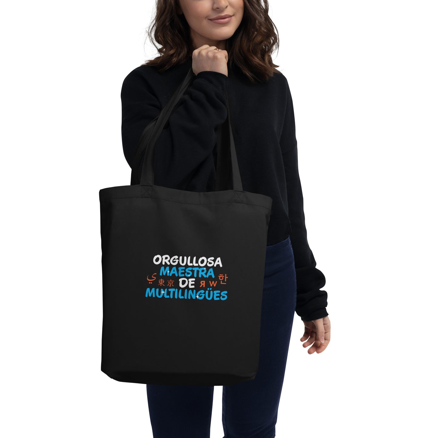 Orgullosa Maestra De Multilingues Eco Tote Bag