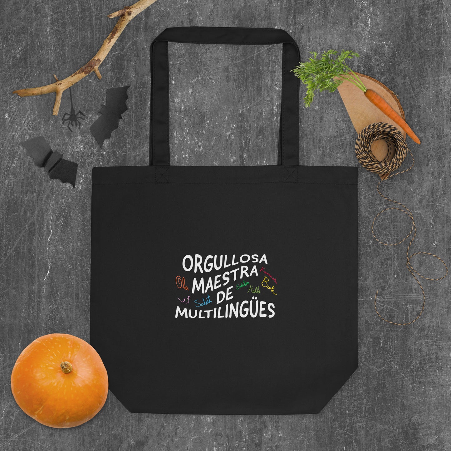 Orgullosa Maestra De Multilingues Eco Tote Bag