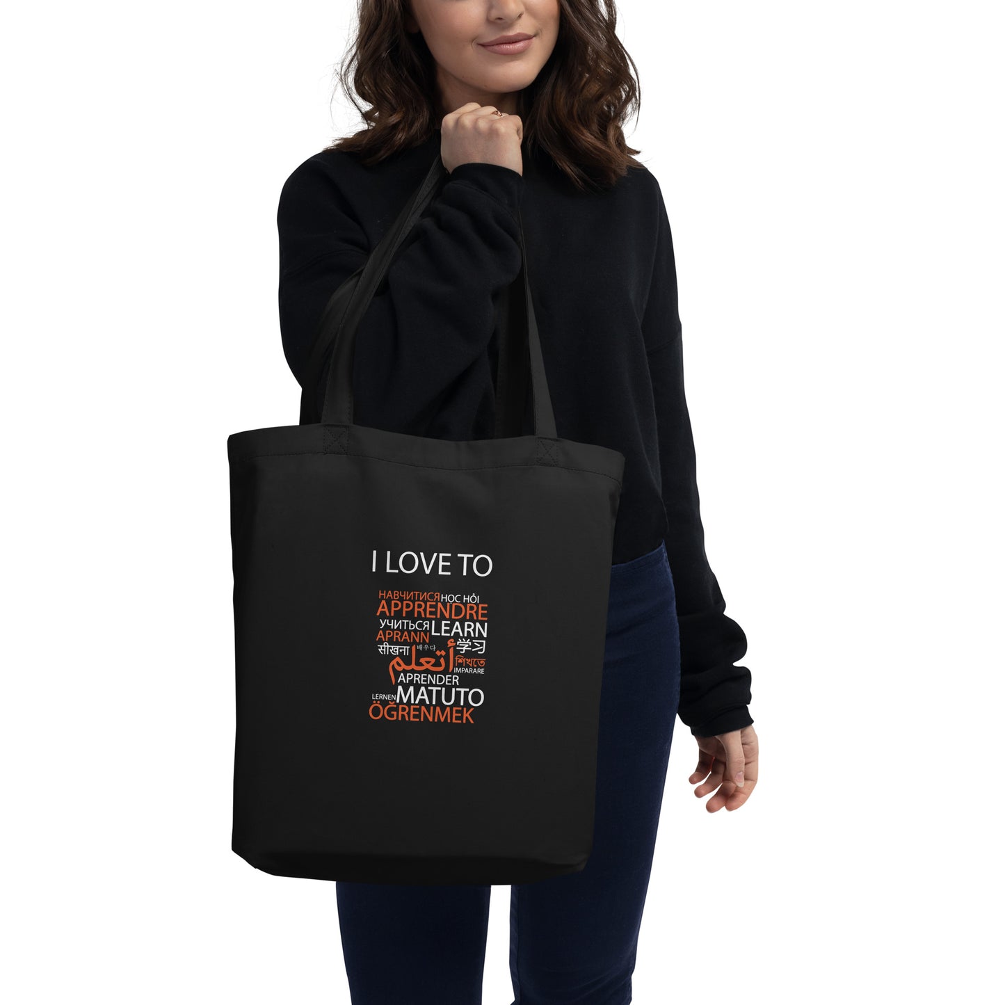 I Love To Learn Eco Tote Bag.