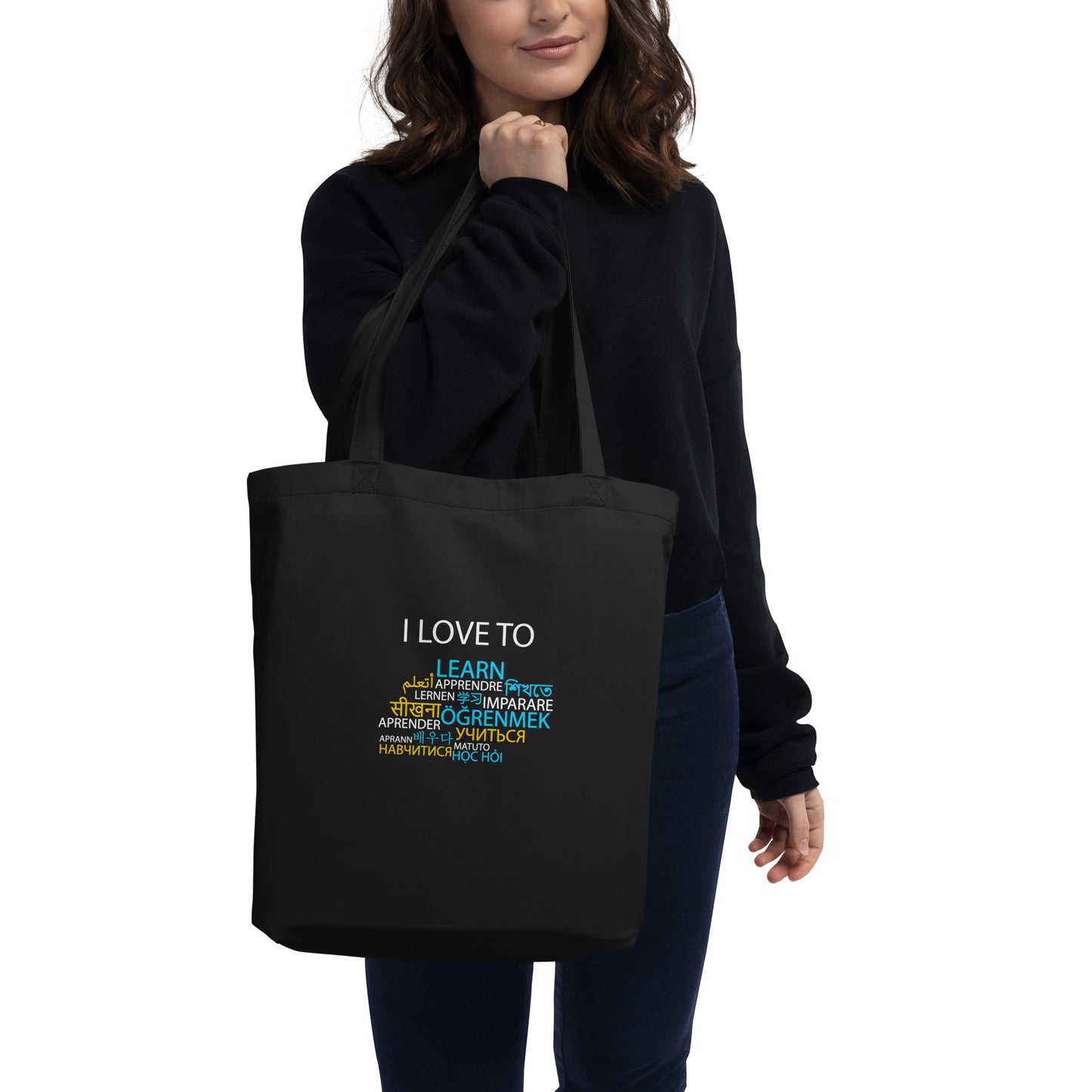I Love To Learn Eco Tote Bag