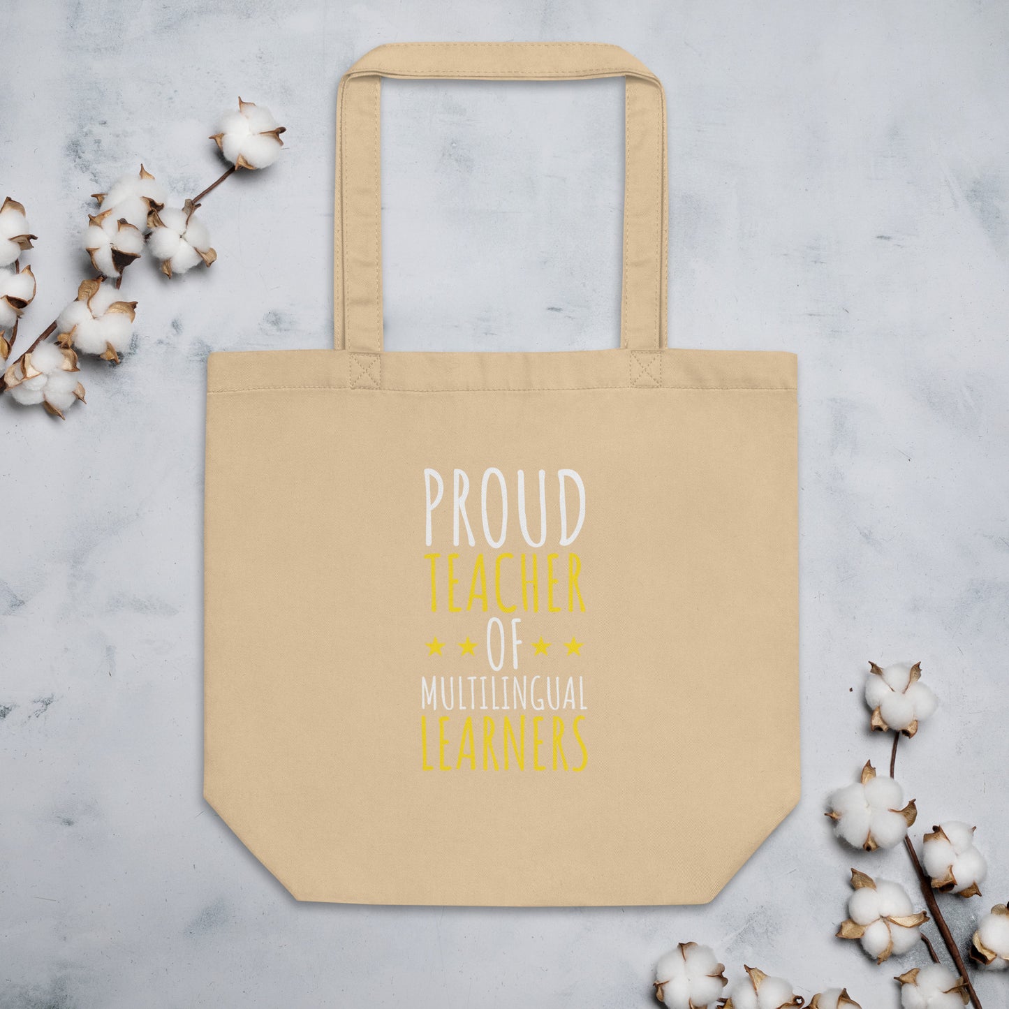Multilingual Teacher Learner Eco Tote Bag