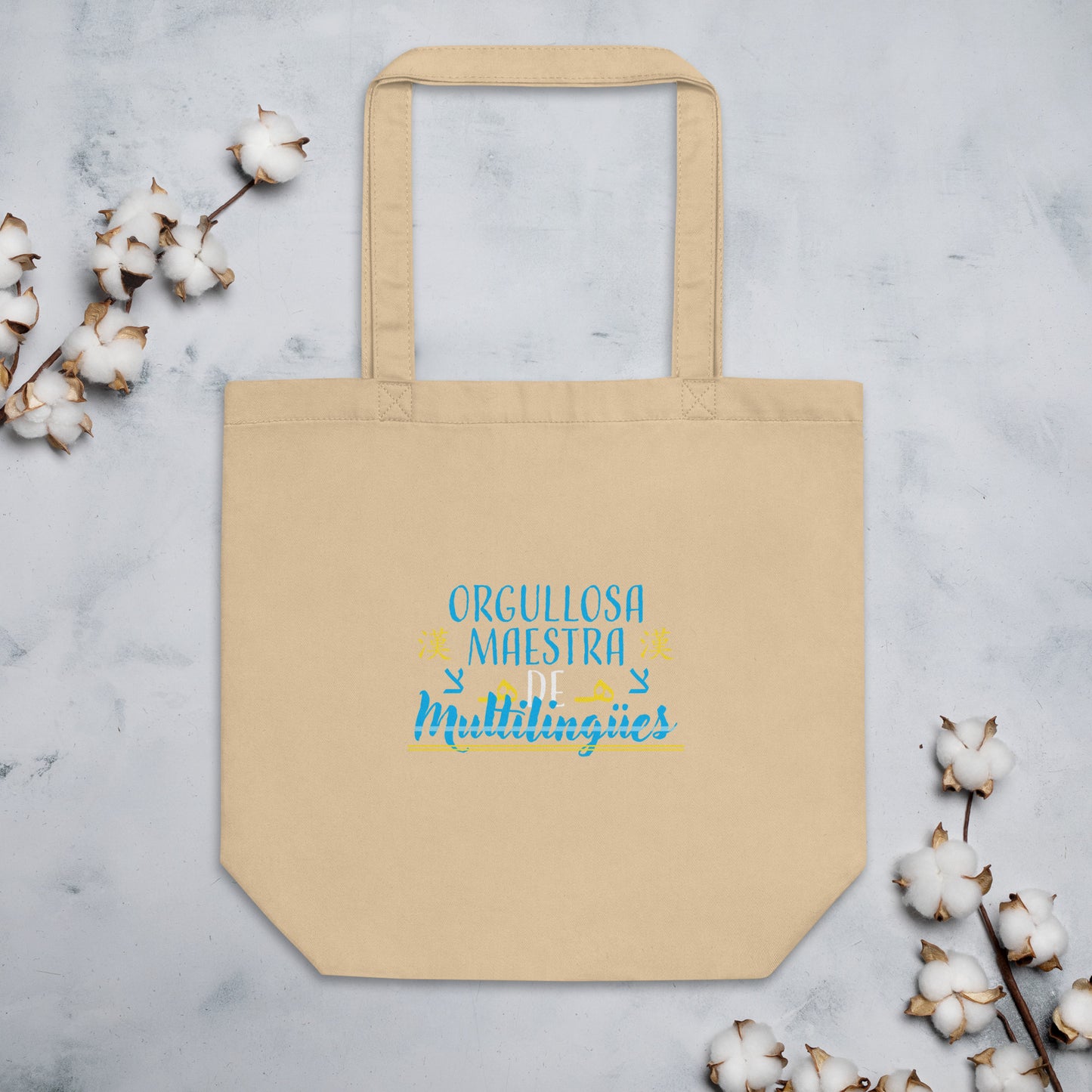 Orgullosa Maestra De Multilingues Eco Tote Bag