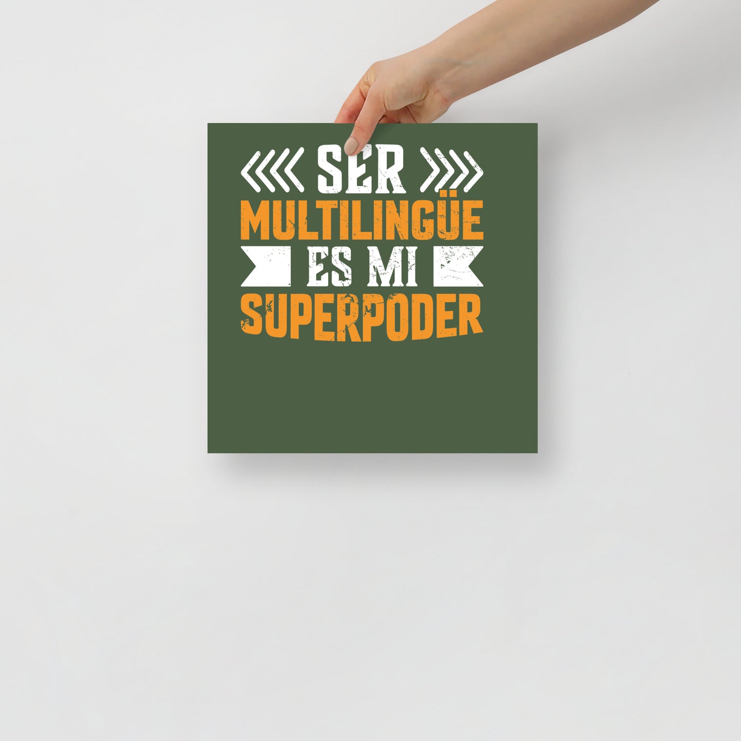 Being Multilingual Is my Superpower Poster (In Spanish), Classroom Decor, Bilingual Poster, Back To School, Spanish Poster,
