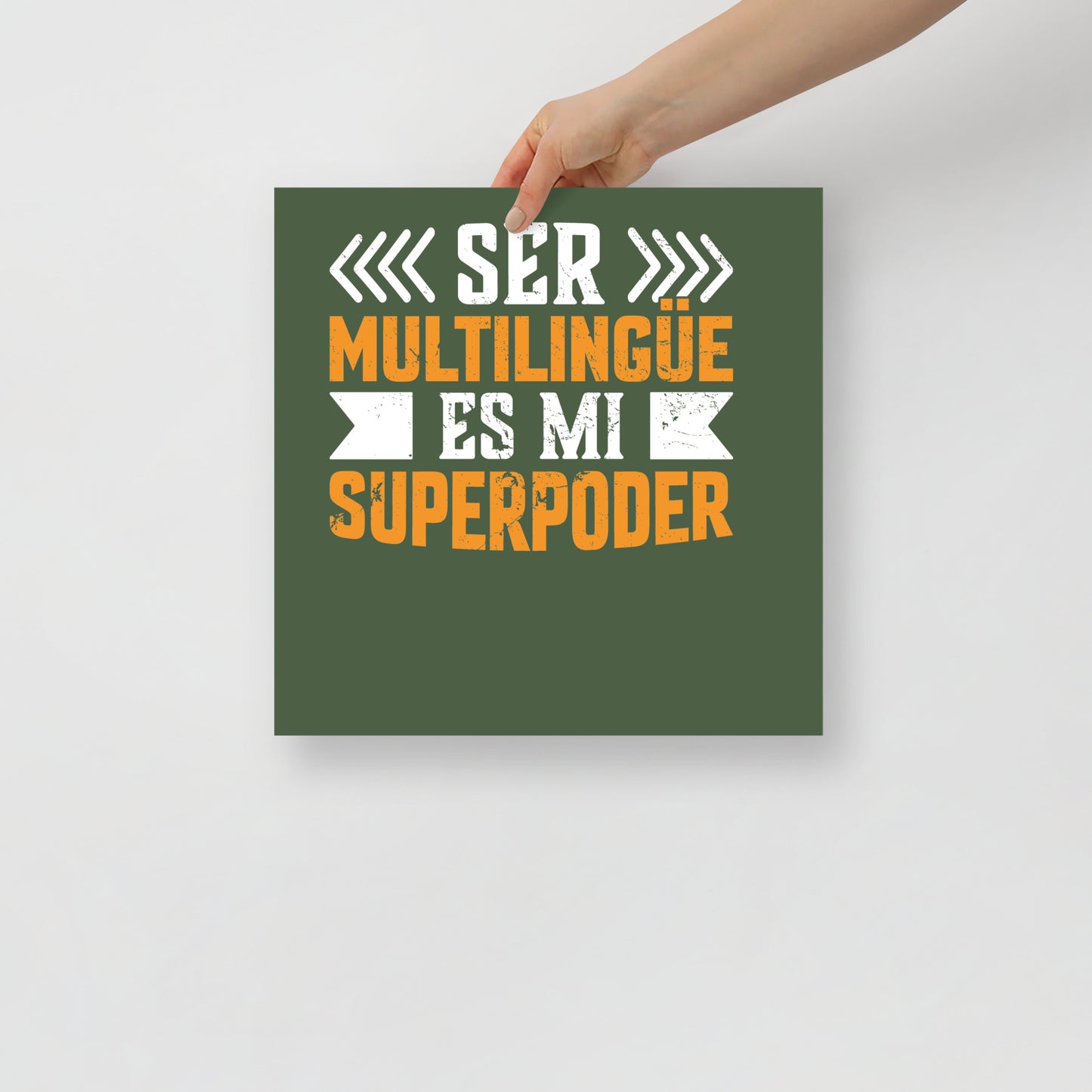 Being Multilingual Is my Superpower Poster (In Spanish), Classroom Decor, Bilingual Poster, Back To School, Spanish Poster,