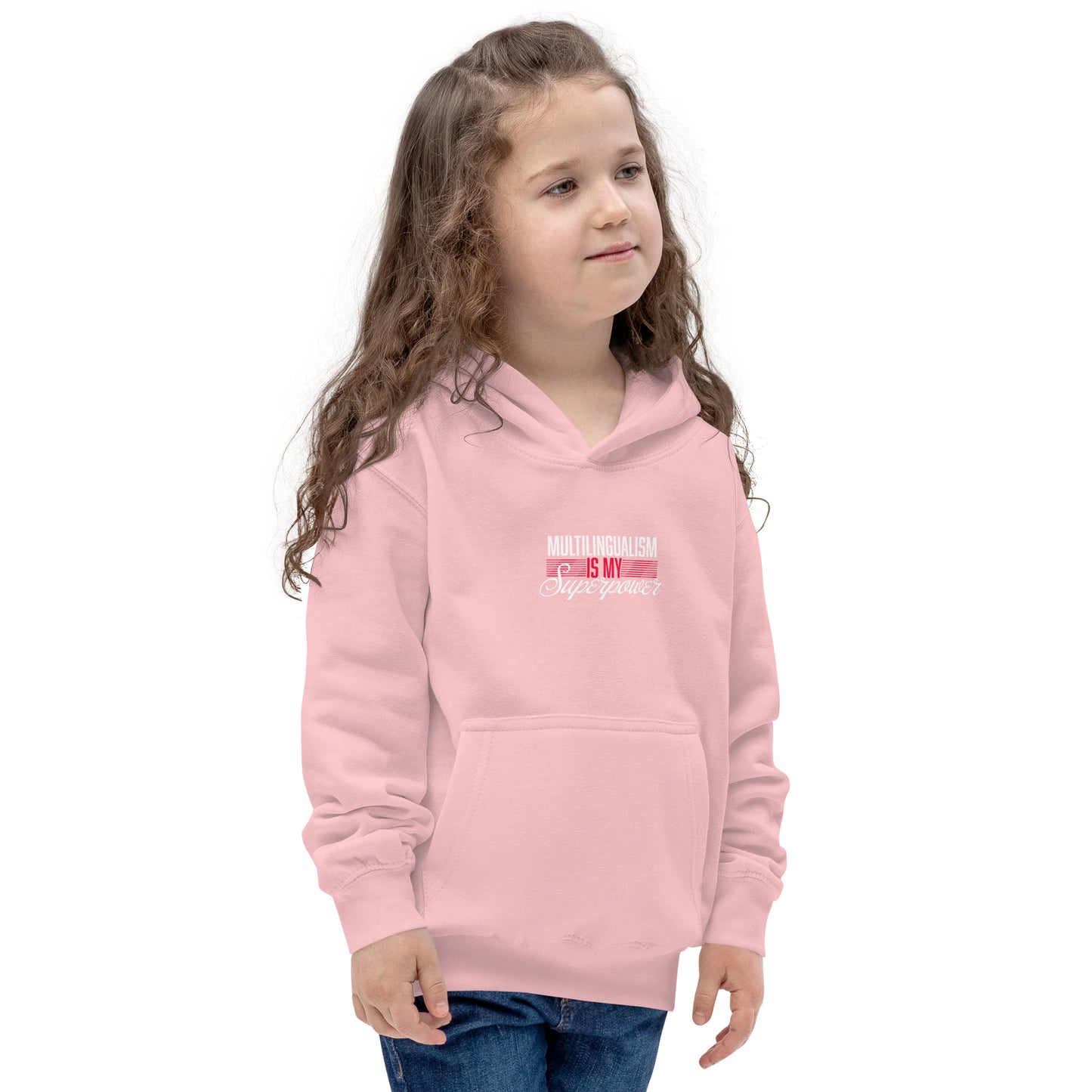 Multilingual Superpower Kids Hoodie