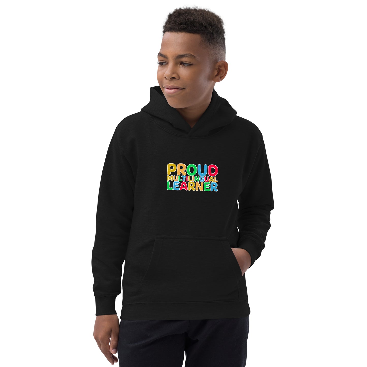 Multilingual Learner Kids Hoodie