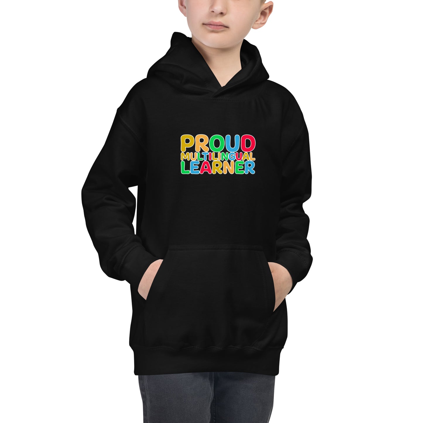 Multilingual Learner Kids Hoodie
