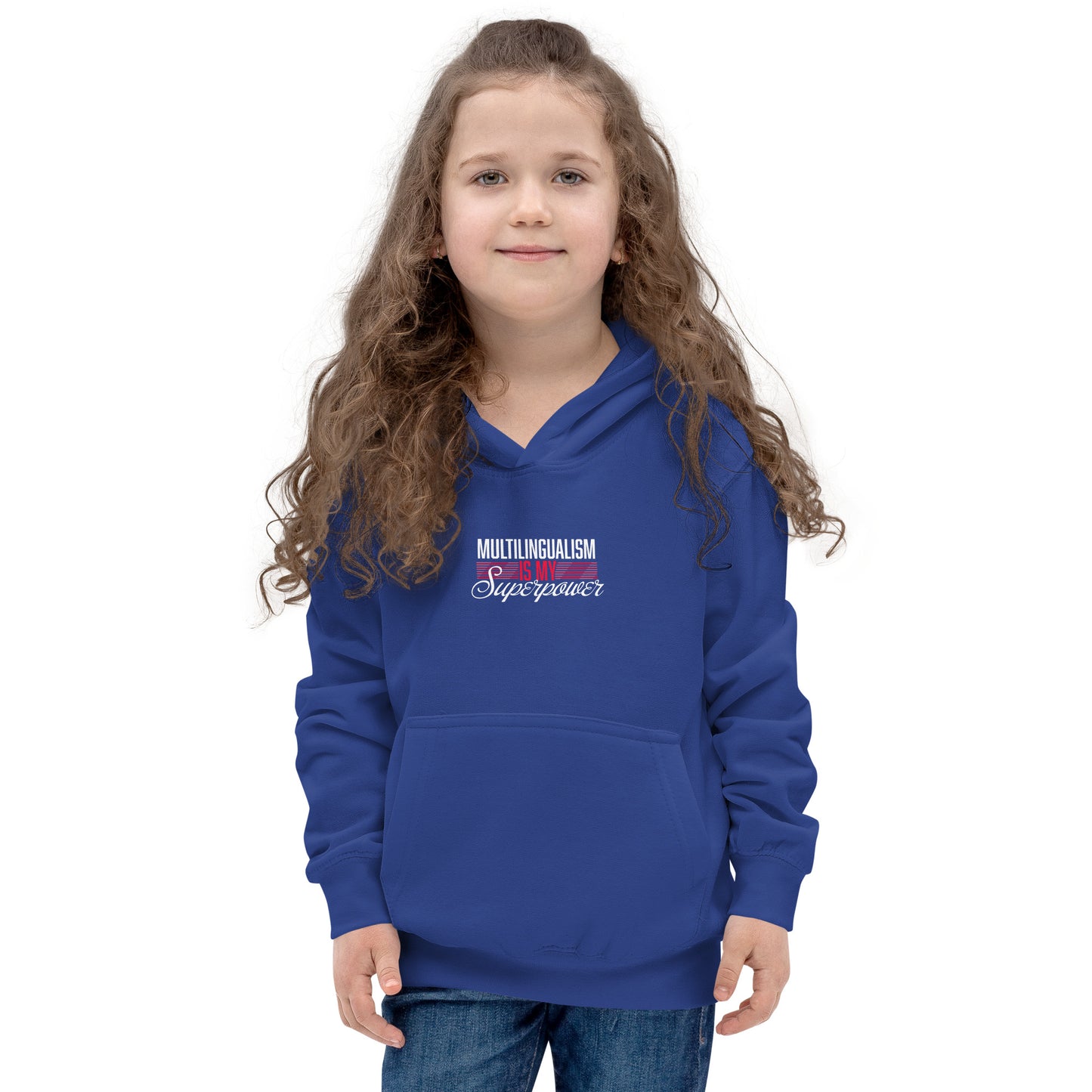Multilingual Superpower Kids Hoodie