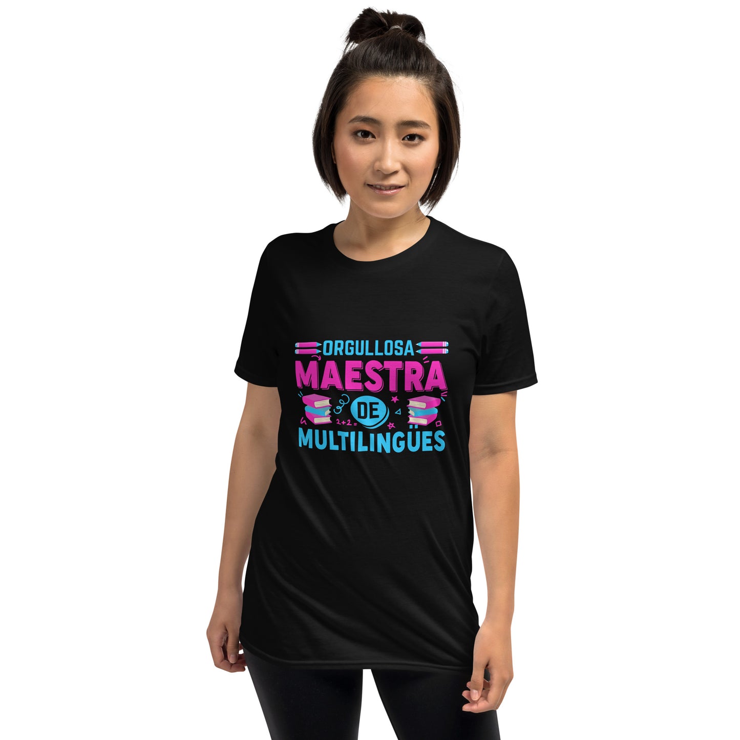 Camiseta Orgullosa Maestra de Multilingües