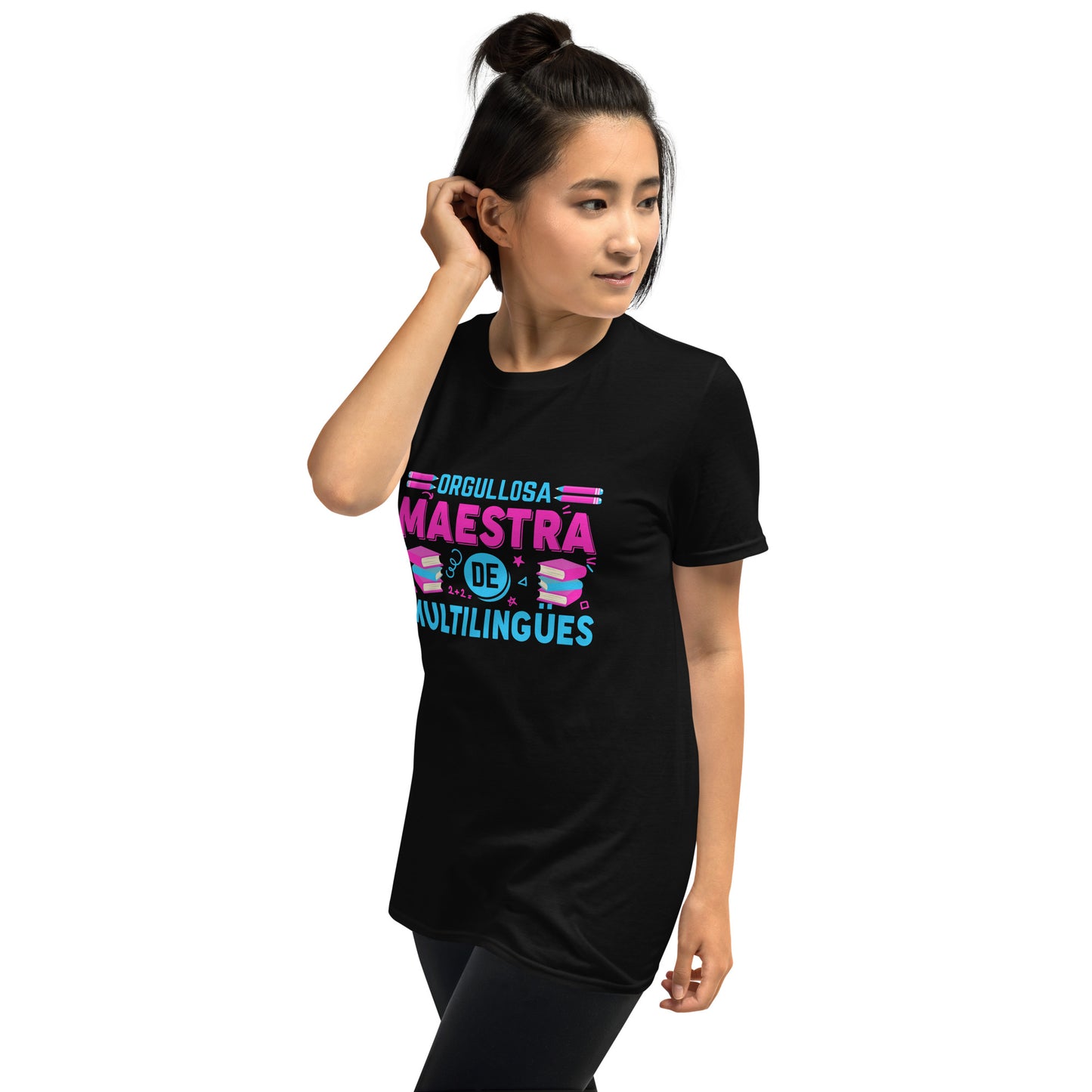 Camiseta Orgullosa Maestra de Multilingües