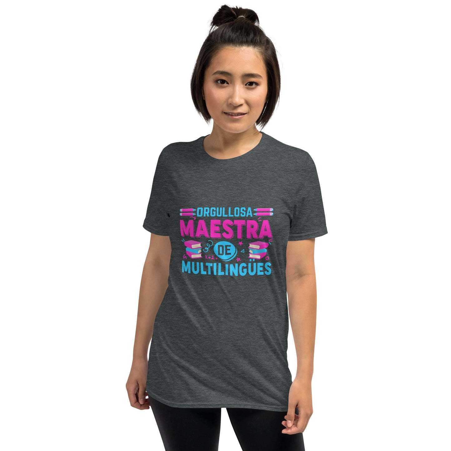Camiseta Orgullosa Maestra de Multilingües