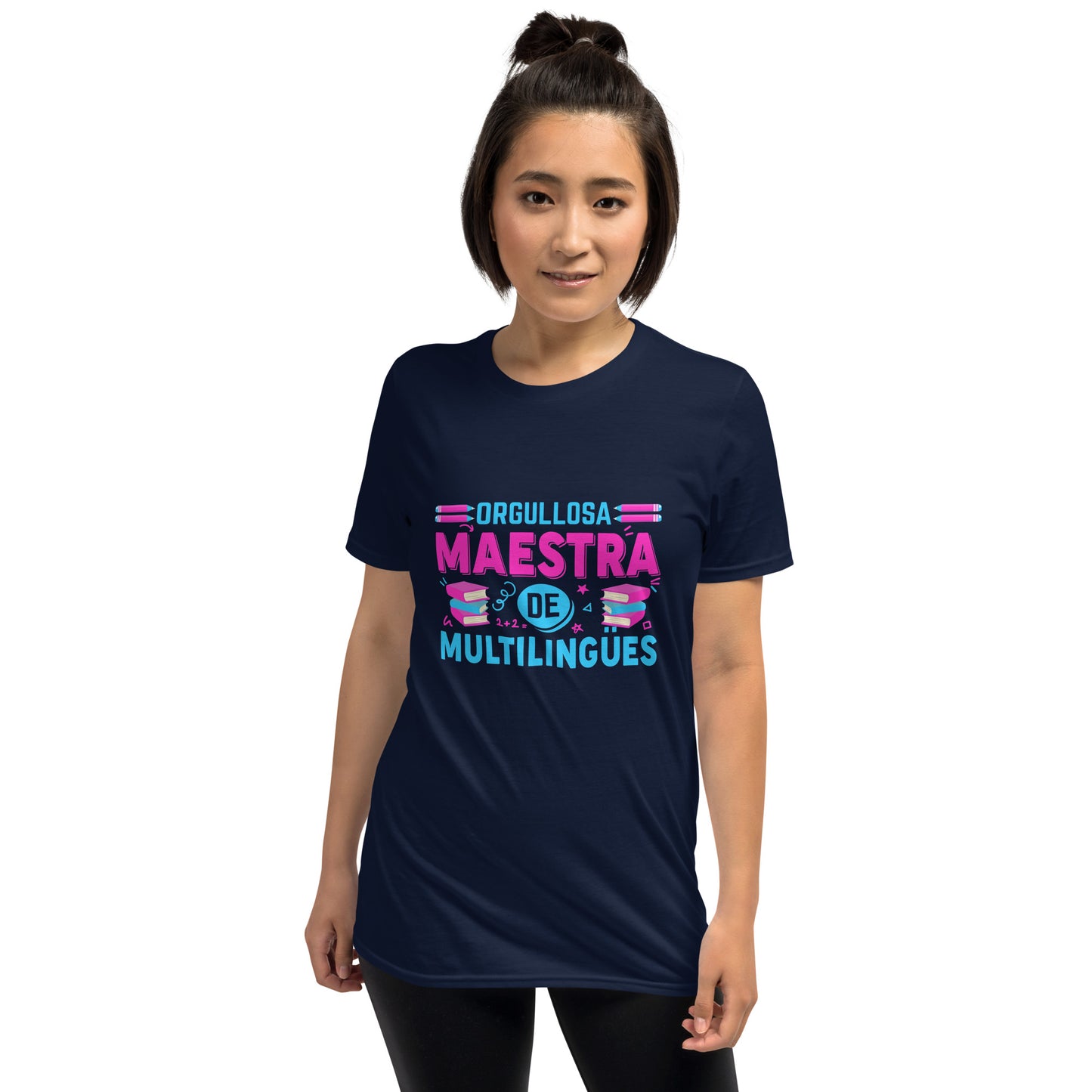Camiseta Orgullosa Maestra de Multilingües