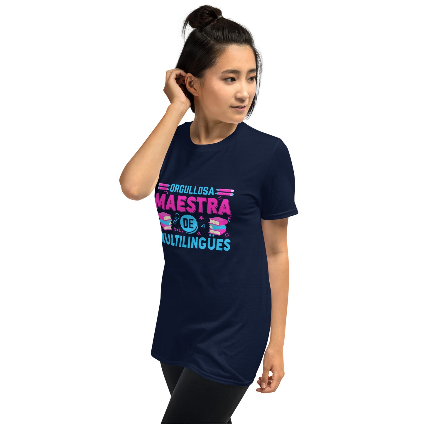Camiseta Orgullosa Maestra de Multilingües