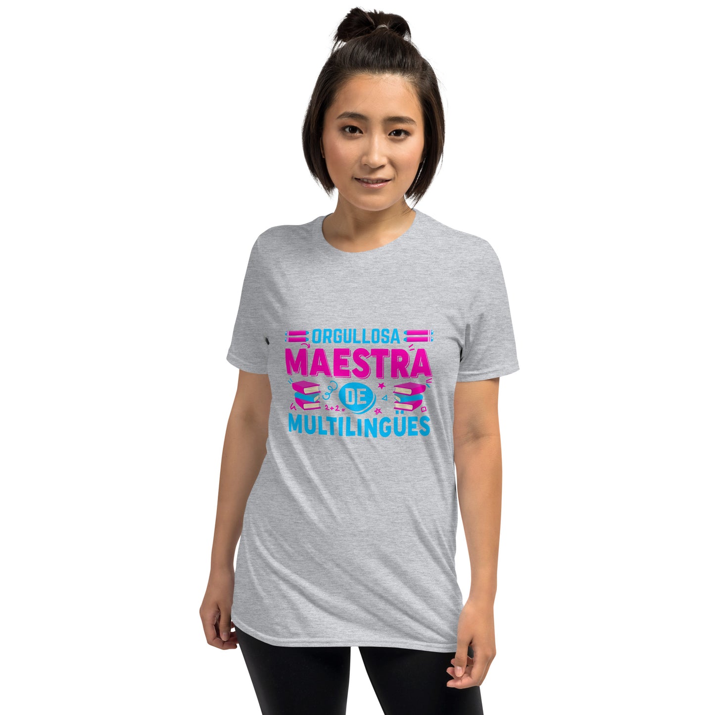 Camiseta Orgullosa Maestra de Multilingües