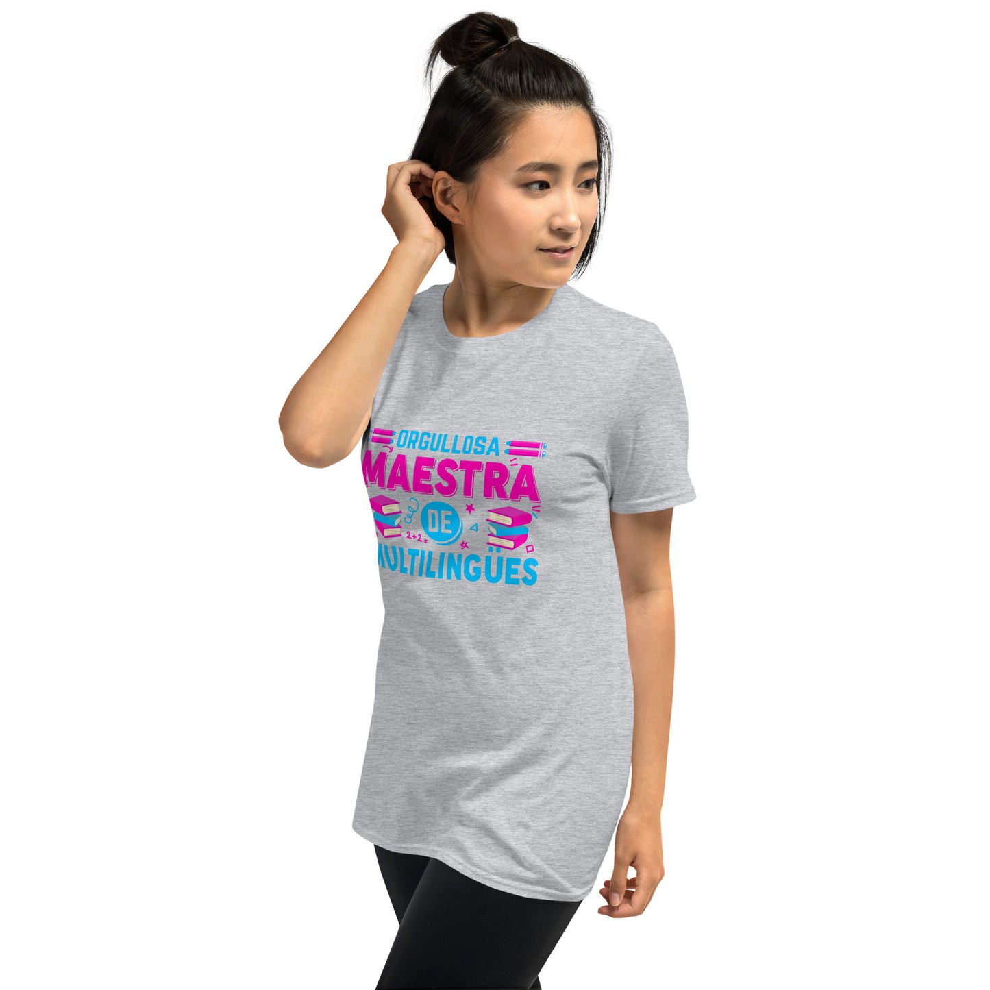 Camiseta Orgullosa Maestra de Multilingües