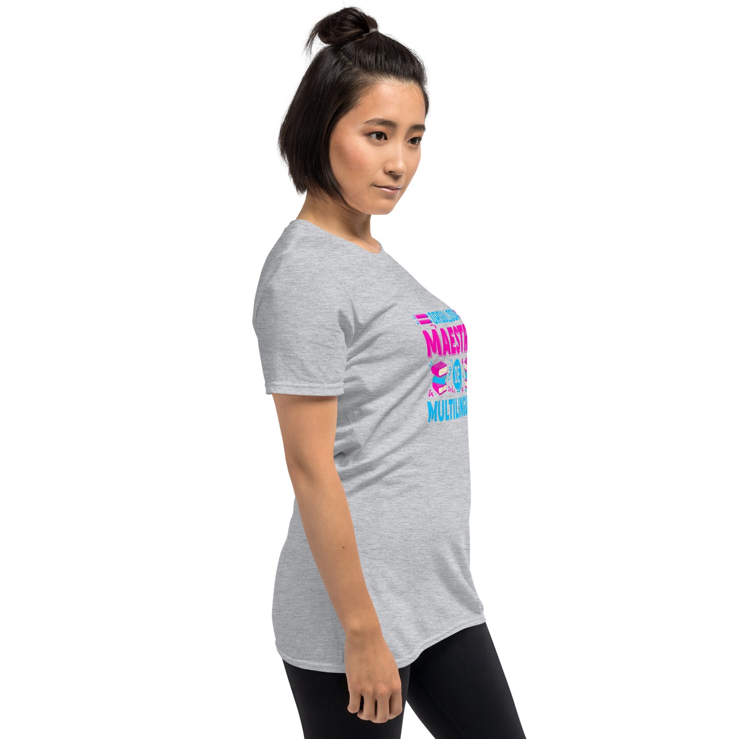 Camiseta Orgullosa Maestra de Multilingües