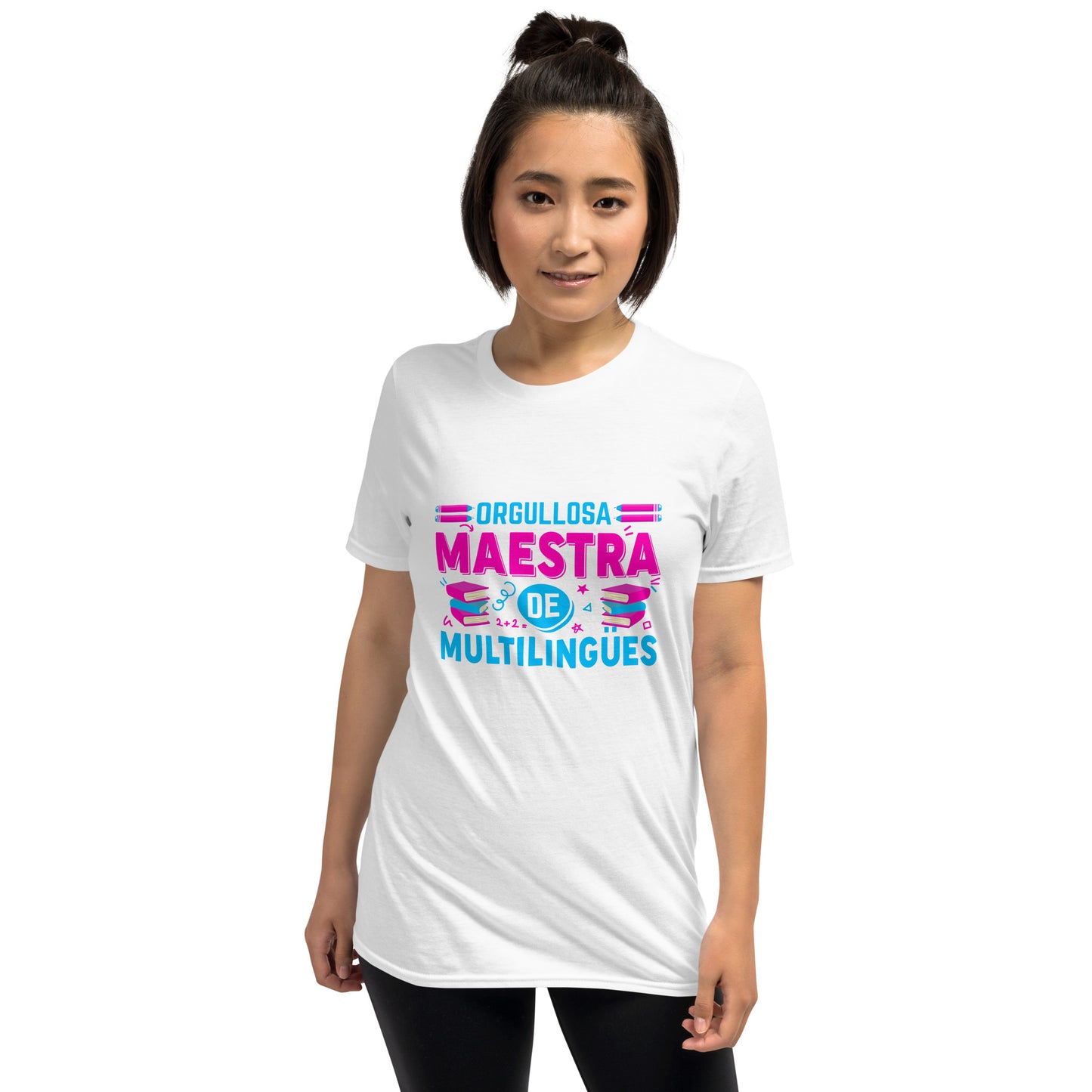 Camiseta Orgullosa Maestra de Multilingües