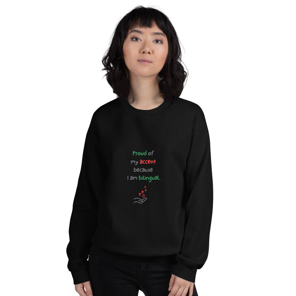 Proud Accent Sweatshirt Unisex