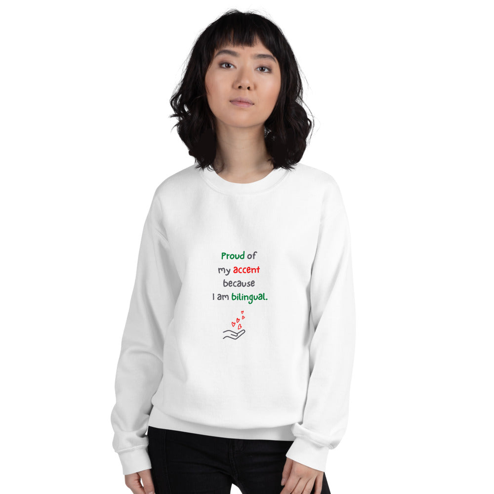 Proud Accent Sweatshirt Unisex