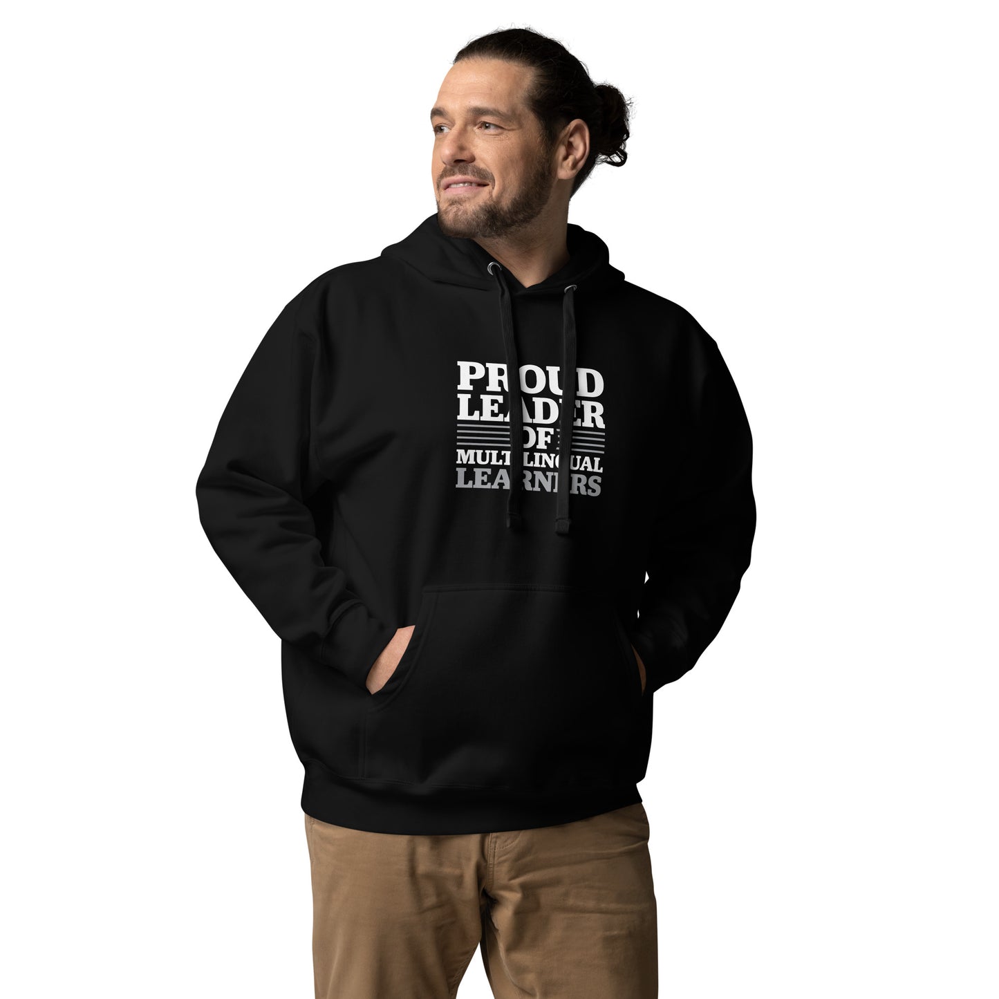 Sudadera con capucha orgullosa del profesor de ESL.