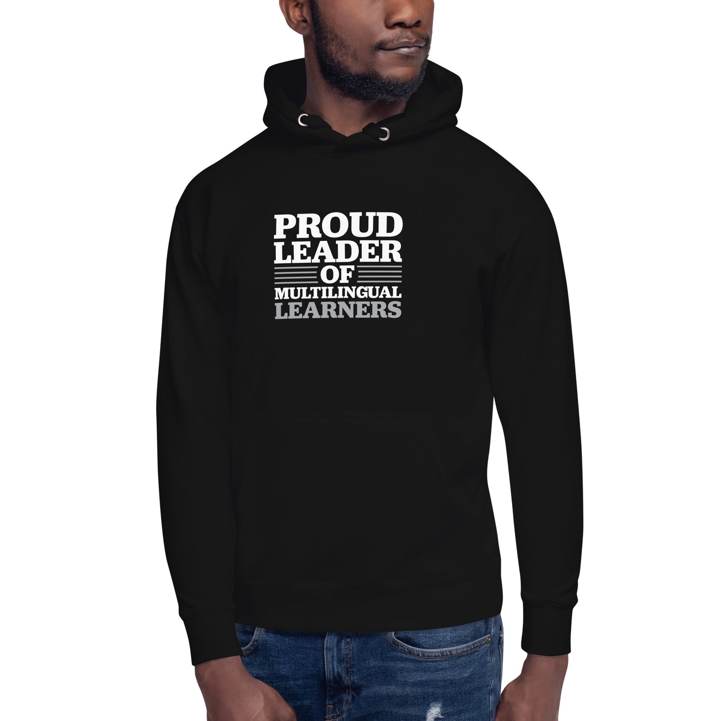 Sudadera con capucha orgullosa del profesor de ESL.