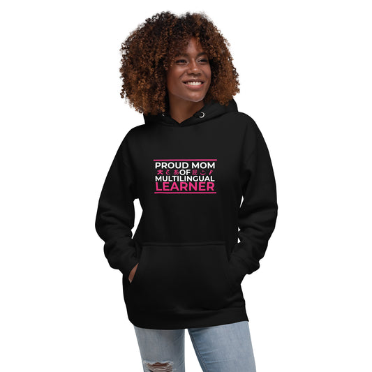Multilingual Learner Mom Hoodie