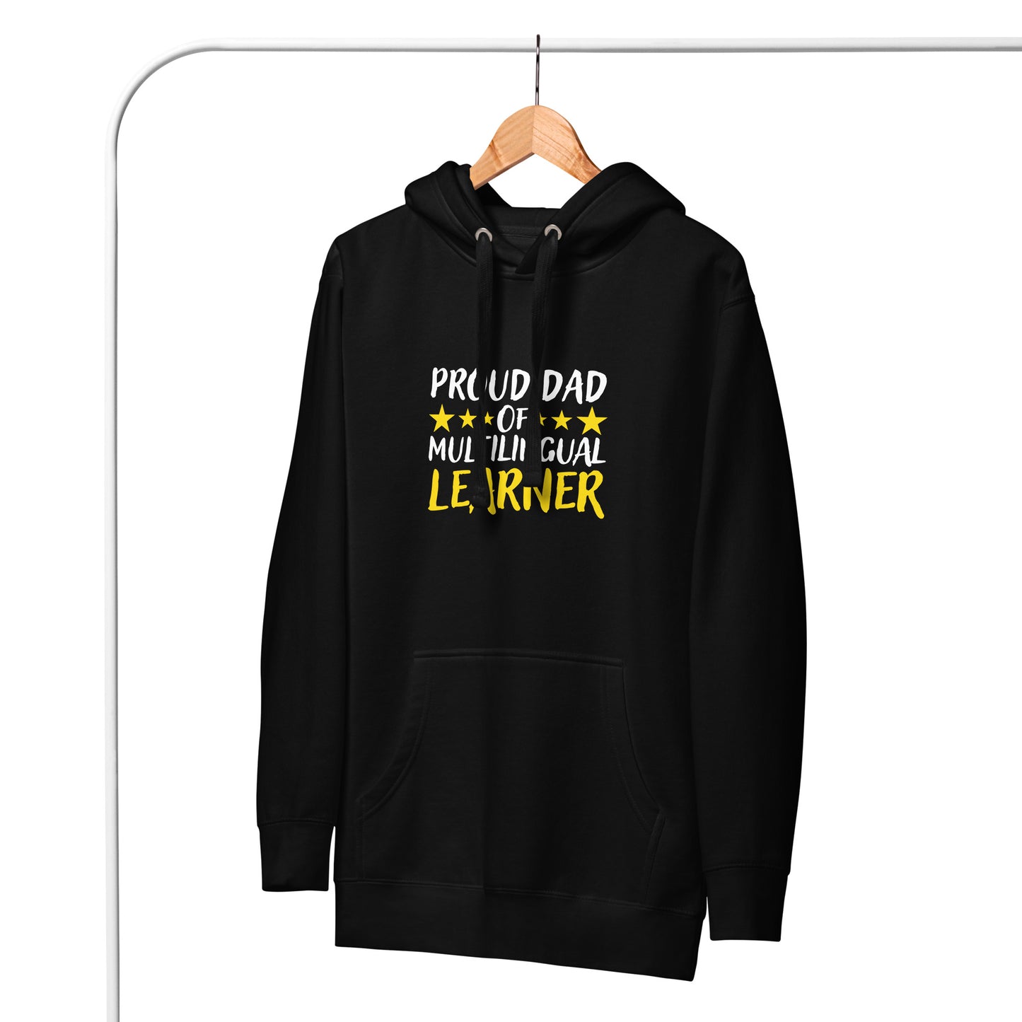 Multilingual Learner Dad Hoodie