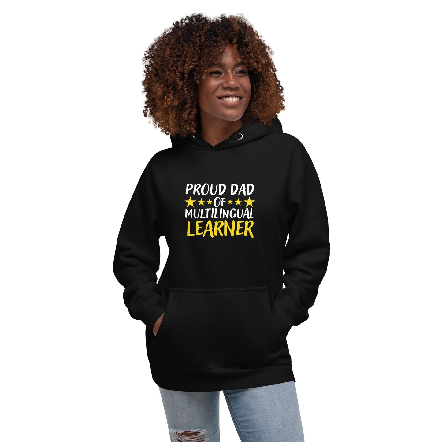 Multilingual Learner Dad Hoodie