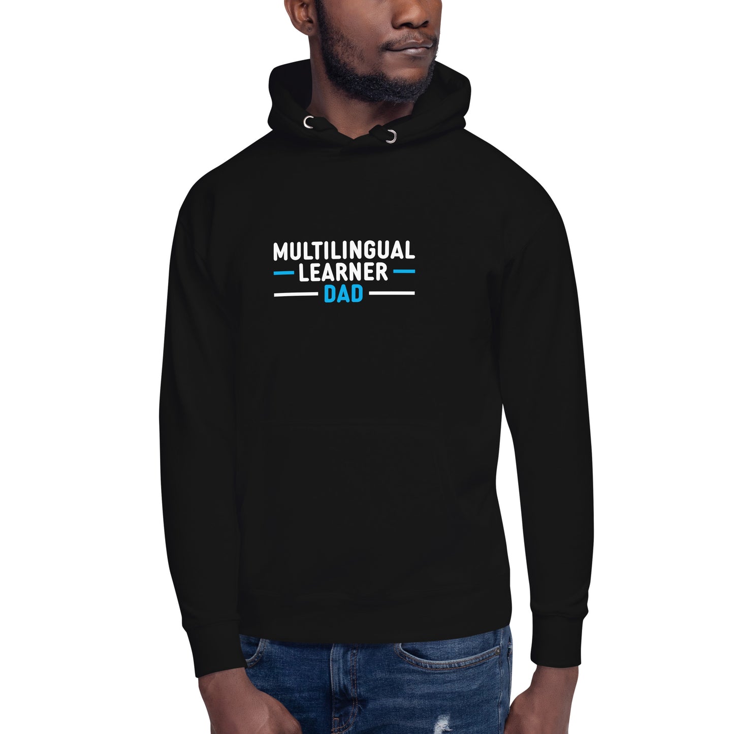 Multilingual Learner Dad Hoodie