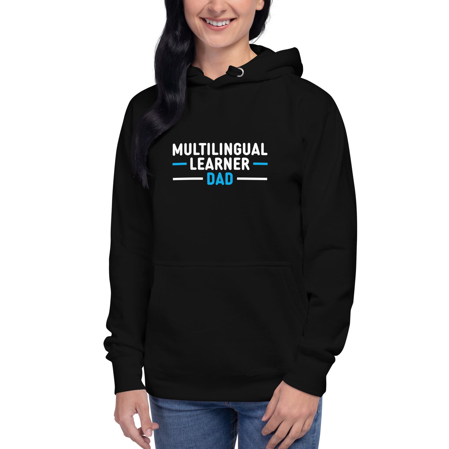 Multilingual Learner Dad Hoodie