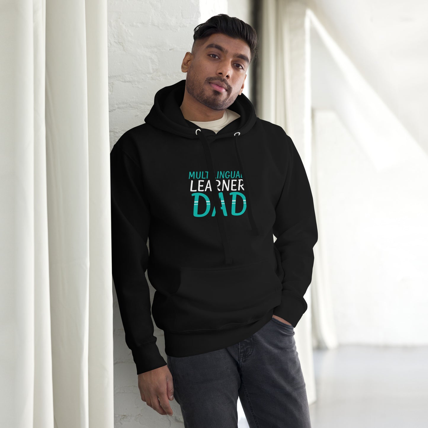 Multilingual Learner Dad Hoodie