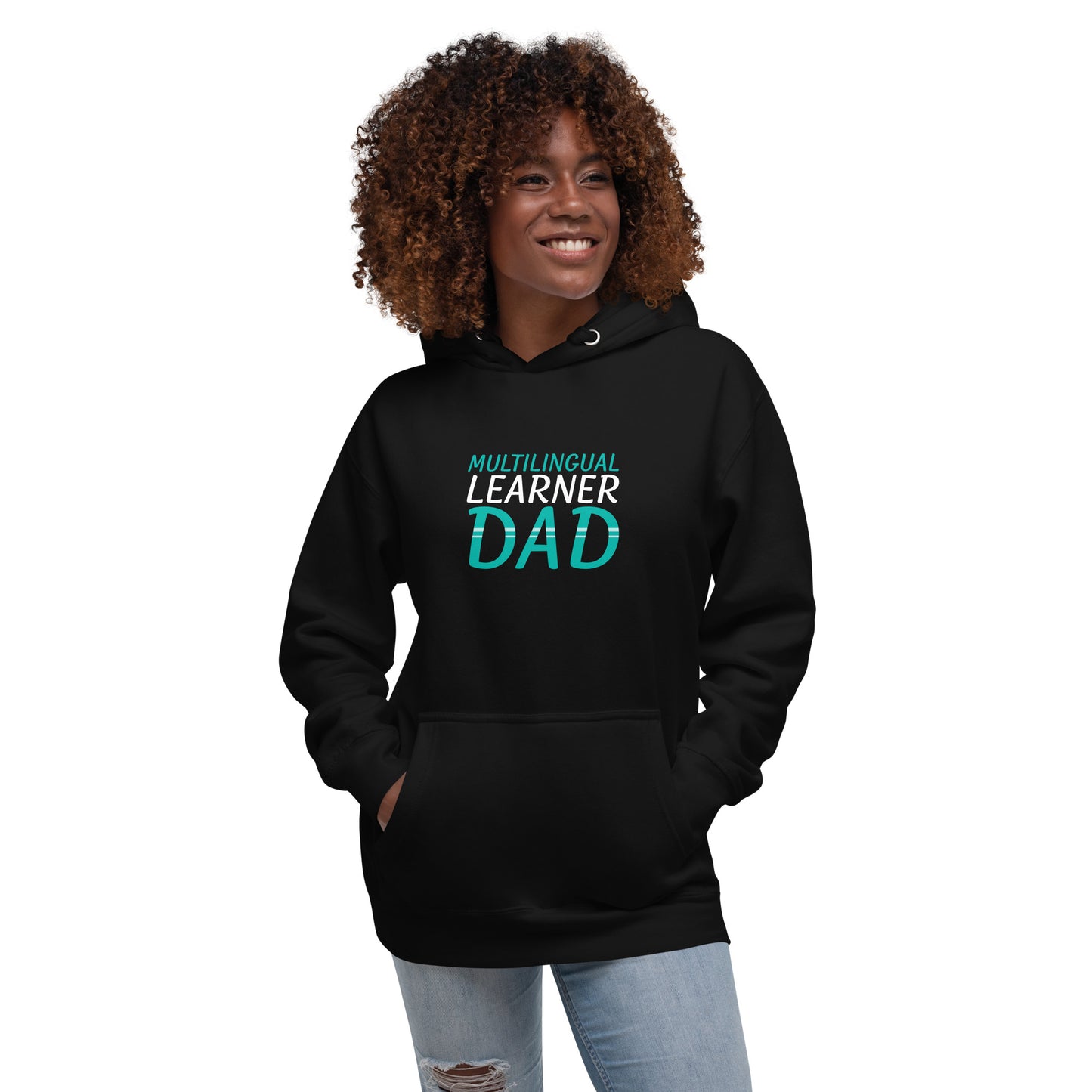 Multilingual Learner Dad Hoodie