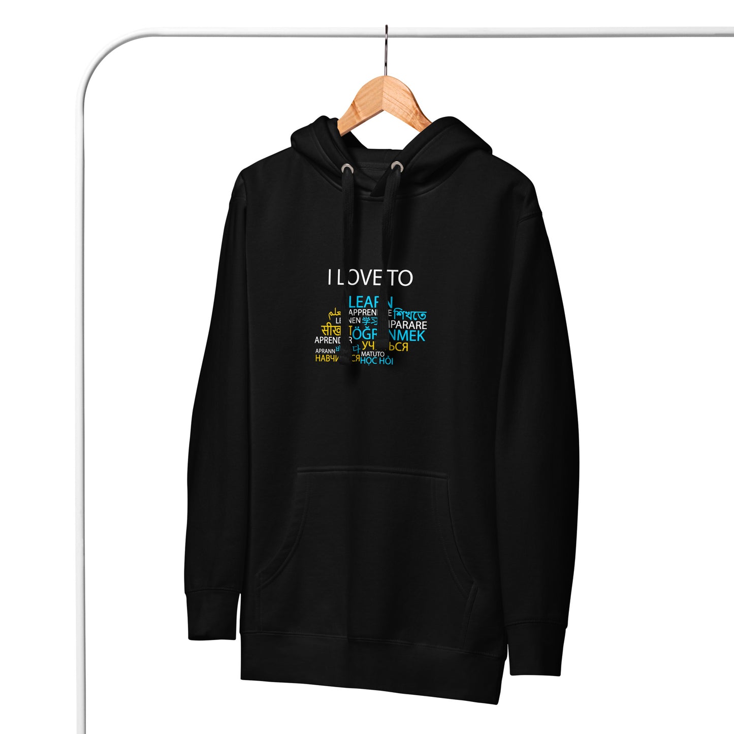 Multilingual (read) Hoodie